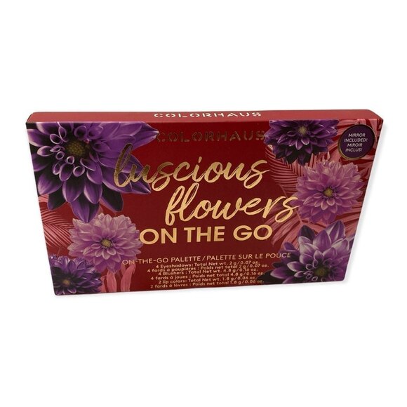 COLORHAUS makeup set: Luscious Flowers On the go palette + Mini Blush Palette - Picture 3 of 6
